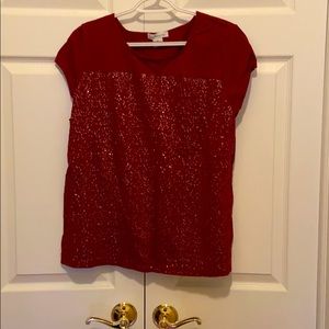 Sequined blouse